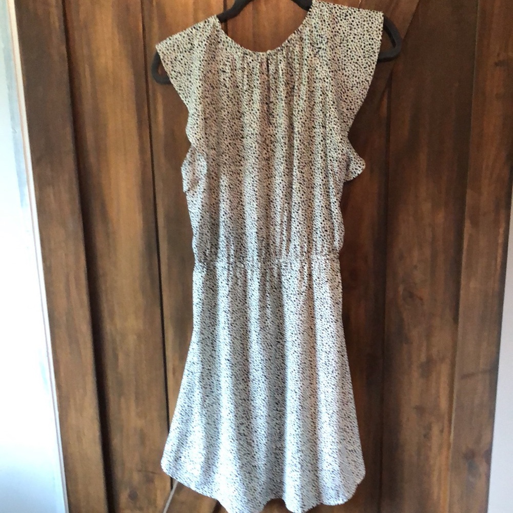 H&M Flutter Sleeve Drawstring Dress - image 5